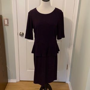 Purple Sweater Dress